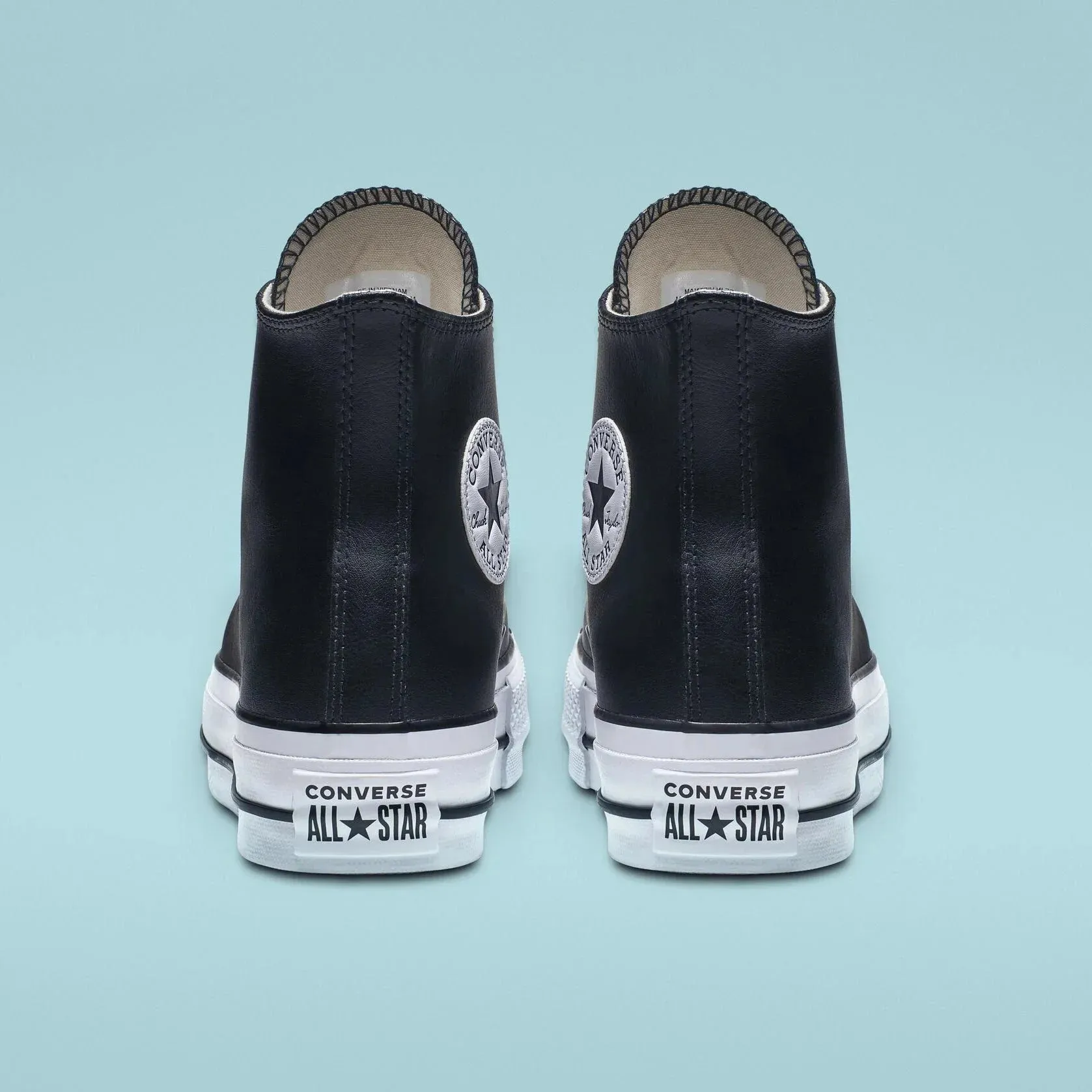 Converse Women's Chuck Taylor All Star Lift Platform Leather Hi Top