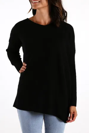 Isadora V Neck Black